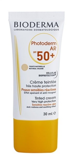 Bioderma Photoderm AR szoláriumos napozó krém bronzosítóval SPF 50+  30 ml