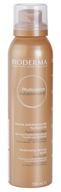 Bioderma Photoderm Autobronzant önbarnító spray az érzékeny bőrre  150 ml