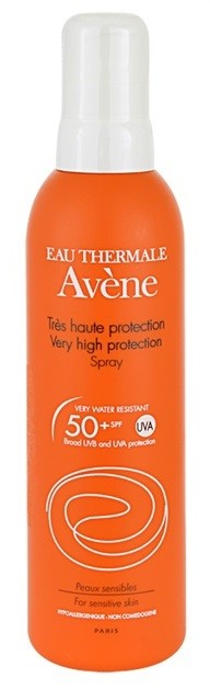 Avène Sun Sensitive napozó spray SPF 50+  200 ml