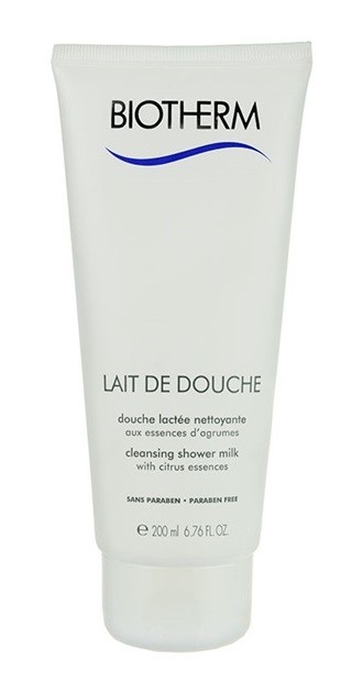 Biotherm Lait De Douche tisztító tusfürdő tej citrus esszenciával  200 ml