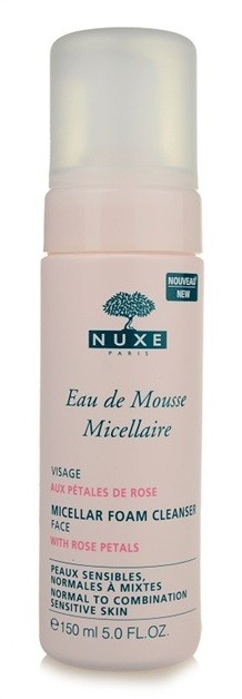 Nuxe Cleansers and Make-up Removers tisztító hab normál és kombinált bőrre  150 ml