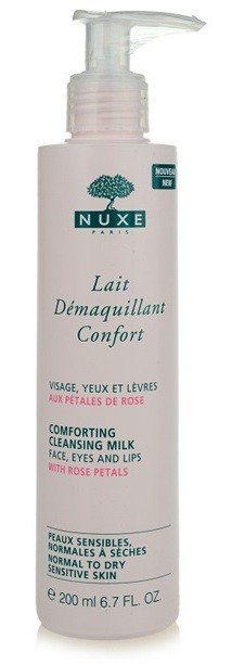 Nuxe Cleansers and Make-up Removers tisztító tej normál és száraz bőrre  200 ml