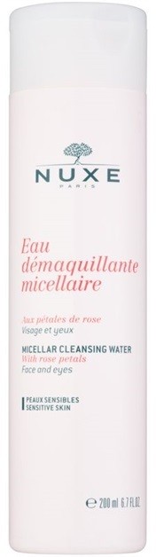 Nuxe Cleansers and Make-up Removers micelláris tisztító víz az érzékeny arcbőrre és szemekre  200 ml