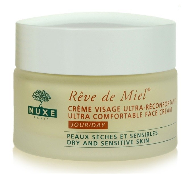 Nuxe Rêve de Miel nappali tápláló és hidratáló krém száraz bőrre  50 ml