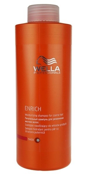 Wella Professionals Enrich hidratáló sampon erős, vastag és száraz hajra  1000 ml