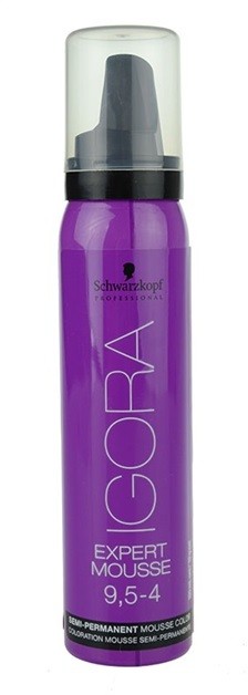 Schwarzkopf Professional IGORA Expert Mousse színező hab hajra hajra árnyalat 9,5-4 Beige  100 ml