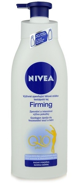 Nivea Q10 Plus feszesítő testápoló tej száraz bőrre  400 ml