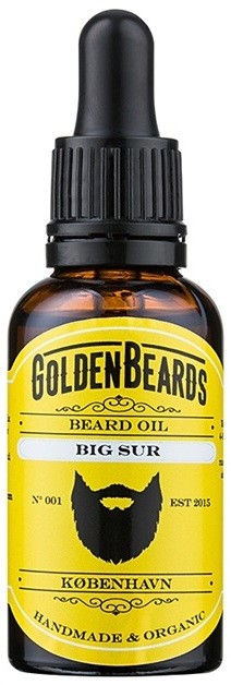 Golden Beards Big Sur szakáll olaj  30 ml