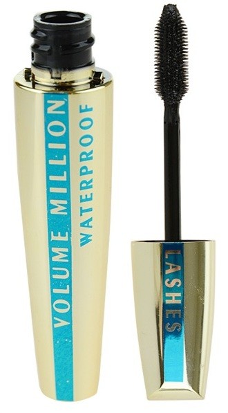 L’Oréal Paris Volume Million Lashes Waterproof vízálló szempillaspirál árnyalat Black 9 ml