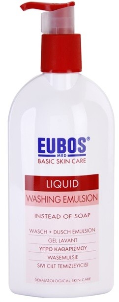 Eubos Basic Skin Care Red tisztító emulzió parabénmentes  400 ml