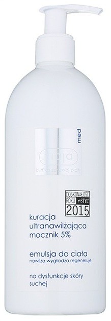 Ziaja Med Ultra-Moisturizing with Urea regeneráló, hidratáló és bőrkisimító emulzió  (5% Urea) 400 ml