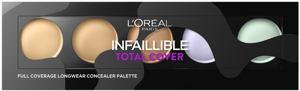 L’Oréal Paris Infaillible Total Cover korrektor paletta  10 g