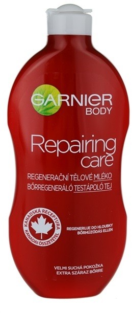 Garnier Repairing Care regeneráló testápoló tej a nagyon száraz bőrre  400 ml