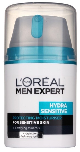 L’Oréal Paris Men Expert Hydra Sensitive nyugtató és hidratáló krém az érzékeny arcbőrre  50 ml