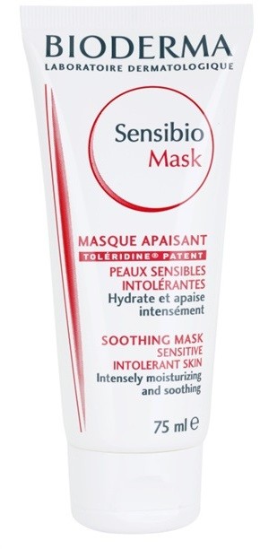 Bioderma Sensibio Mask nyugtató maszk az érzékeny arcbőrre  75 ml
