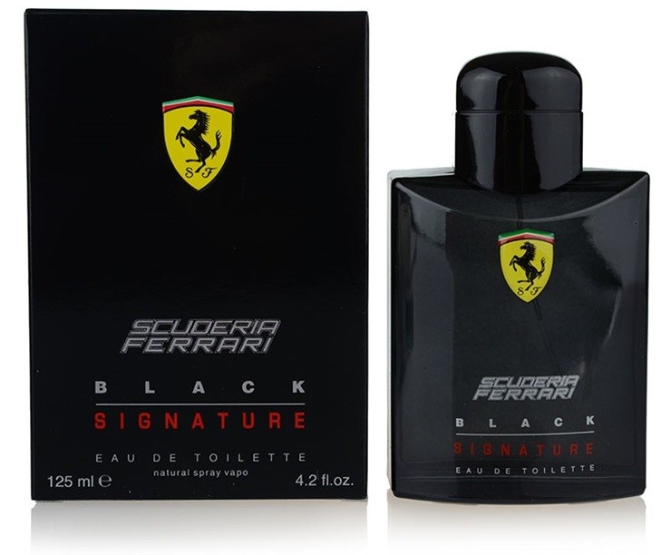 Ferrari Scuderia Ferrari Black Signature eau de toilette férfiaknak 125 ml