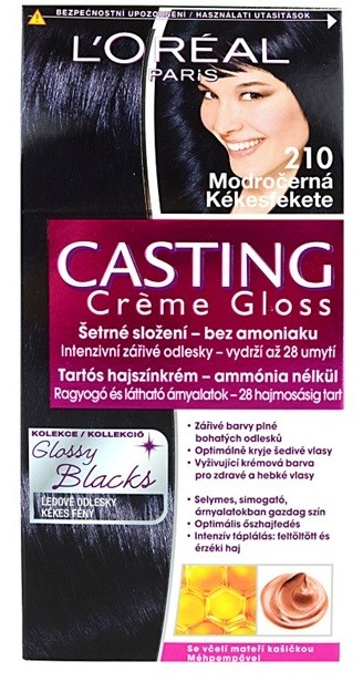 L’Oréal Paris Casting Creme Gloss hajfesték árnyalat 210 Blue Black