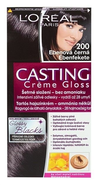 L’Oréal Paris Casting Creme Gloss hajfesték árnyalat 200 Ebony Black