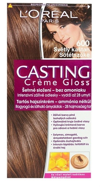 L’Oréal Paris Casting Creme Gloss hajfesték árnyalat 600 Light Brown