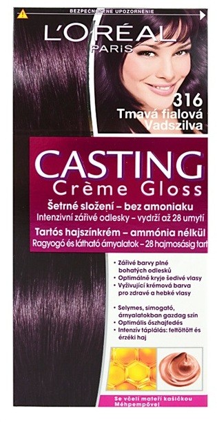 L’Oréal Paris Casting Creme Gloss hajfesték árnyalat 316 Plum