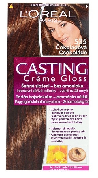 L’Oréal Paris Casting Creme Gloss hajfesték árnyalat 535 Chocolate