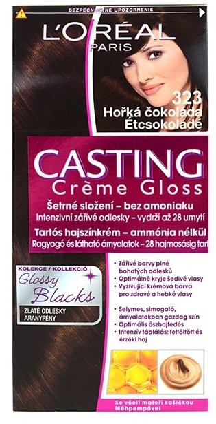 L’Oréal Paris Casting Creme Gloss hajfesték árnyalat 323 Dark Chocolate