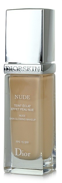 Dior Diorskin Nude folyékony make-up SPF 15 árnyalat 030 Medium Beige  30 ml