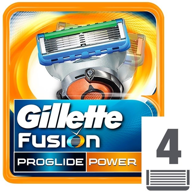 Gillette Fusion Proglide Power tartalék pengék  4 db