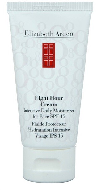 Elizabeth Arden Eight Hour Cream Intensive Daily Moisturizer For Face nappali hidratáló krém minden bőrtípusra  SPF 15 50 ml