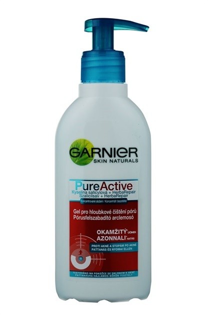 Garnier Pure Active mélyen tisztító gél  200 ml