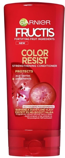 Garnier Fructis Color Resist erősítő balzsam festett hajra  200 ml