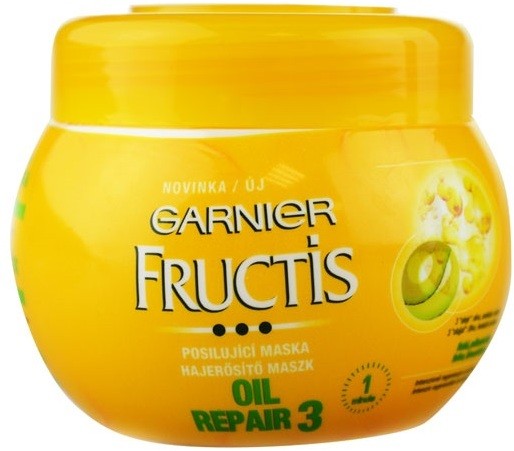 Garnier Fructis Oil Repair 3 erősítő maszk száraz és sérült hajra  300 ml