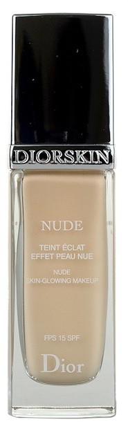 Dior Diorskin Nude folyékony make-up SPF 15 árnyalat 010 Ivory  30 ml