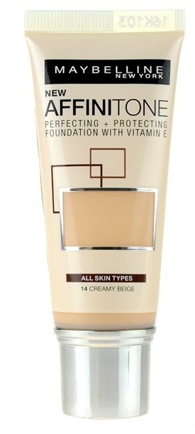 Maybelline Affinitone hidratáló make-up árnyalat 14 Creamy Beige 30 ml