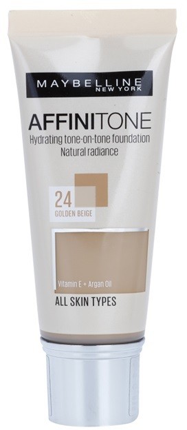 Maybelline Affinitone hidratáló make-up árnyalat 24 Golden Beige 30 ml