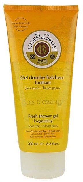 Roger & Gallet Bois d'Orange felfrissítő tusfürdő gél  200 ml