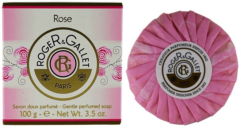 Roger & Gallet Rose parfümös szappan dobozban  100 g