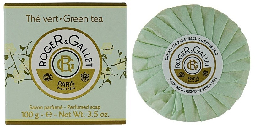 Roger & Gallet Thé Vert parfümös szappan dobozban  100 g