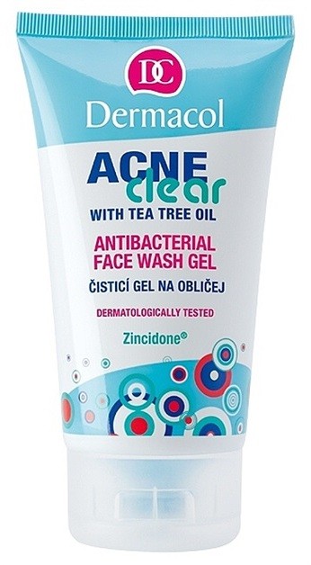 Dermacol Acneclear tisztító gél problémás és pattanásos bőrre  150 ml