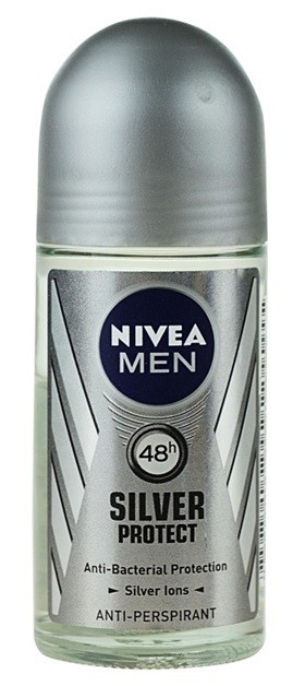 Nivea Men Silver Protect golyós dezodor roll-on uraknak 48h  50 ml