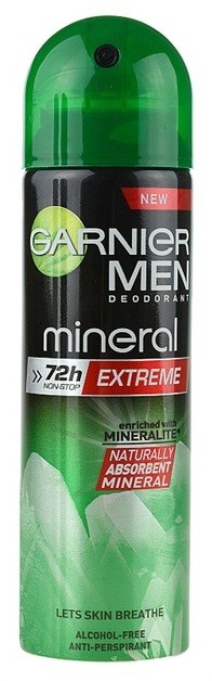 Garnier Men Mineral Extreme izzadásgátló spray 72h  150 ml
