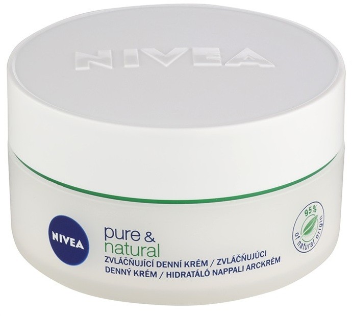 Nivea Visage Pure & Natural hidratáló nappali krém normál és kombinált bőrre  50 ml