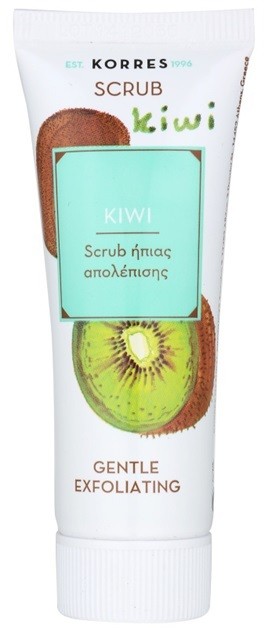 Korres Mask&Scrub Kiwi finoman tisztító peeling  18 ml