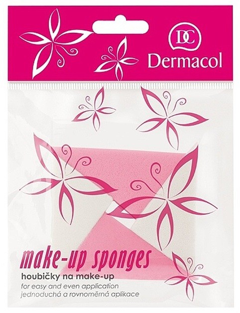 Dermacol Accessories háromszög alakú make-up szivacs  4 db