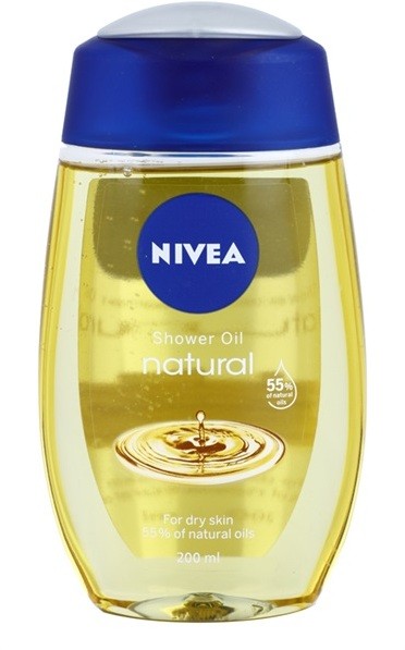 Nivea Natural Oil tusoló olaj száraz bőrre  200 ml