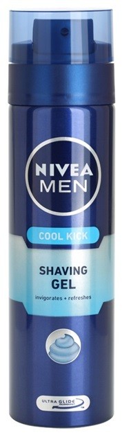 Nivea Men Cool Kick borotválkozási gél  200 ml