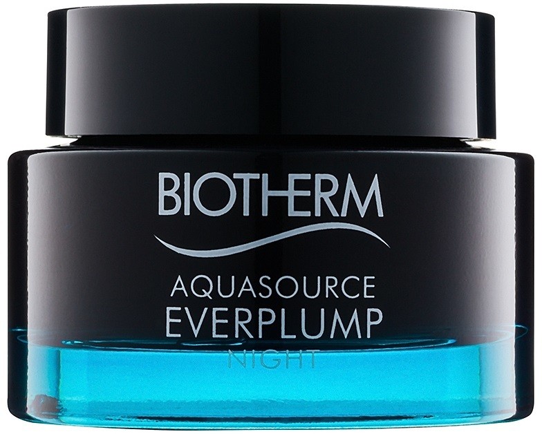 Biotherm Aquasource Everplump éjszakai arcmaszk az arcbőr regenerálására és megújítására  75 ml