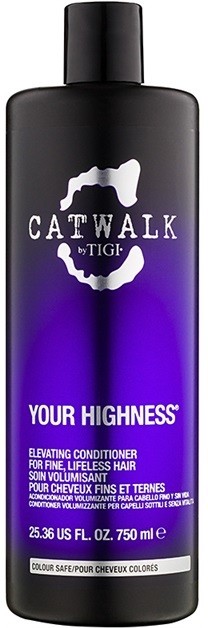 TIGI Catwalk Your Highness kondicionáló dús hatásért  750 ml