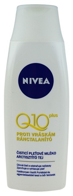 Nivea Visage Q10 Plus tisztító arctej a ráncok ellen  200 ml