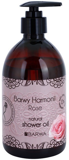 Barwa Harmony Rose tusoló olaj parabénmentes  440 ml